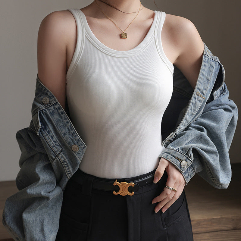 Tops mit integriertem BH Tank Top