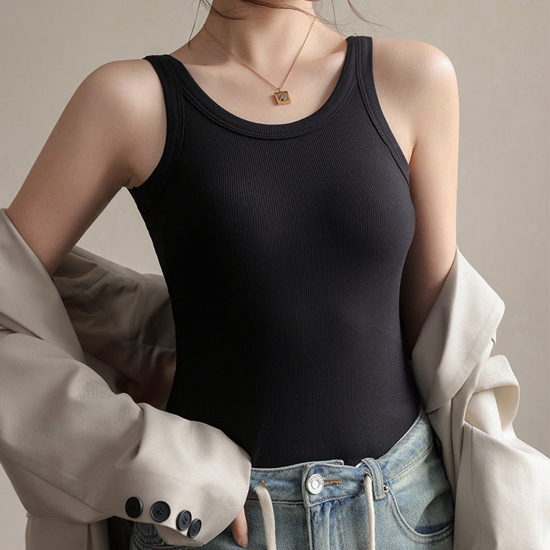 Tops mit integriertem BH Tank Top