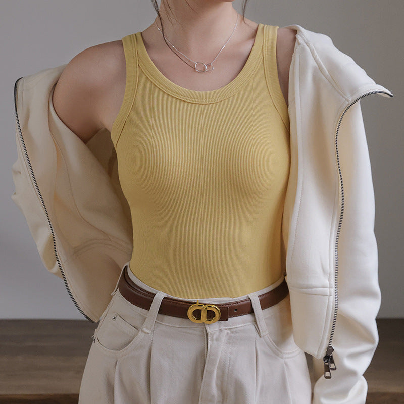 Tops mit integriertem BH Tank Top