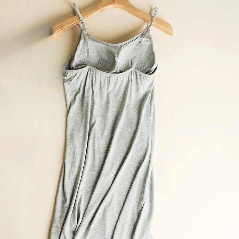 Nightie With Built In Bra