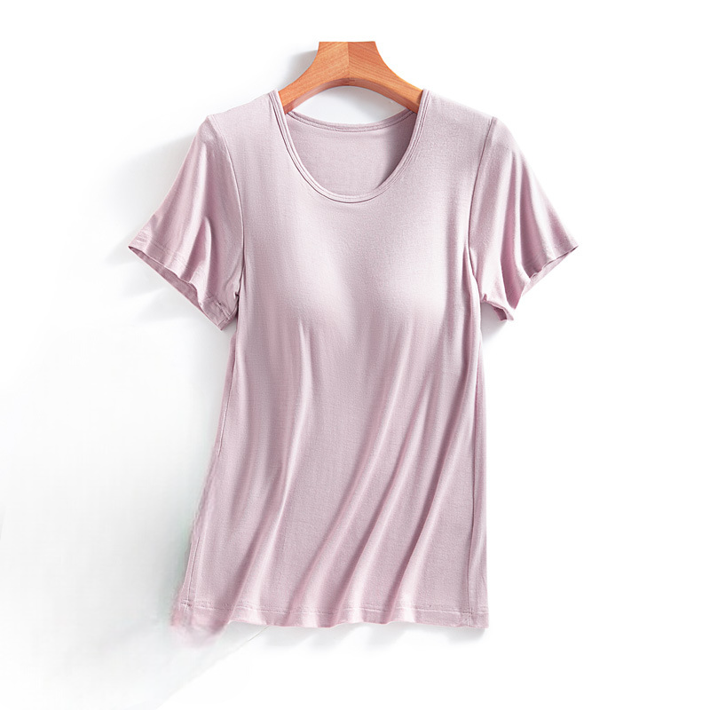 T-Shirt mit integrierter BH-Polsterung, Übergröße erhältlich