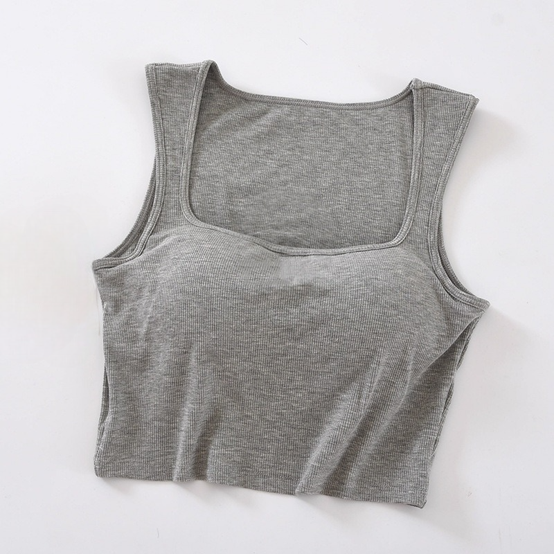 Tank-Crop-Top mit integriertem BH