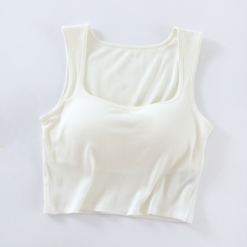 Tank-Crop-Top mit integriertem BH