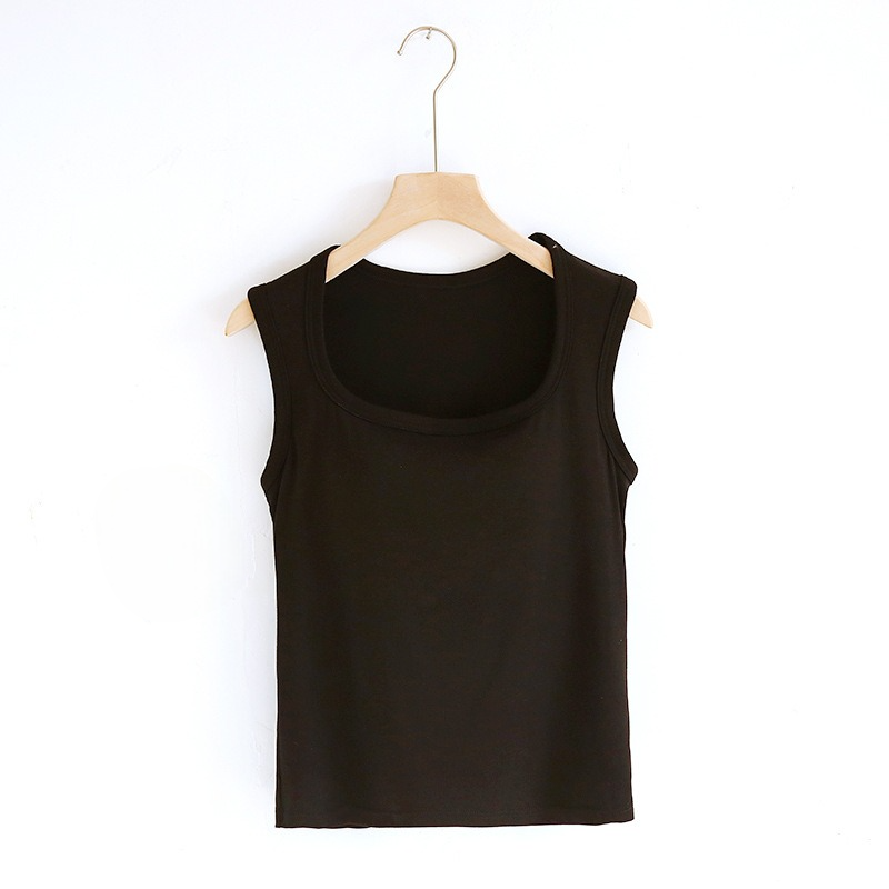 Cami-Tanktop mit integriertem BH, Camsiole-Unterhemd