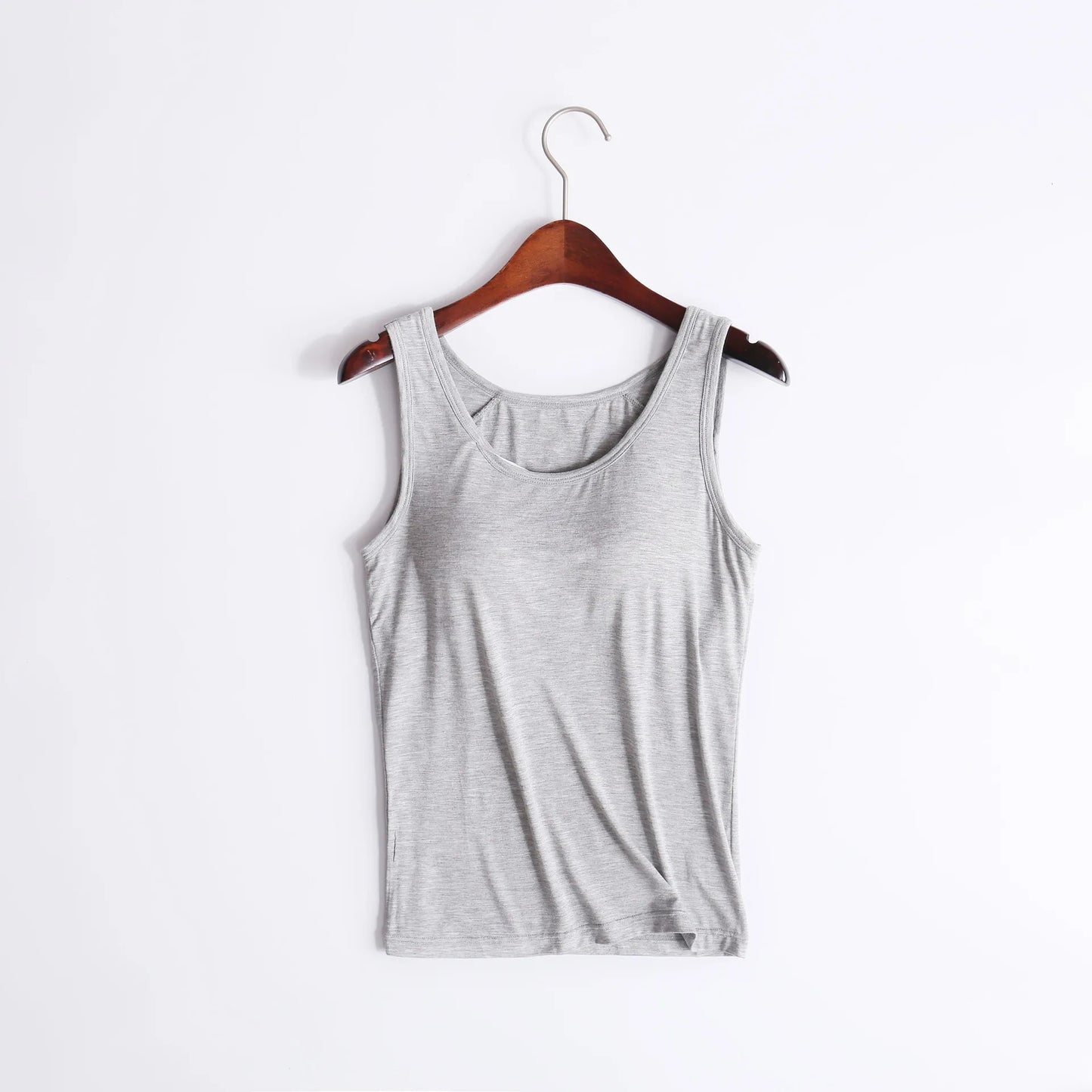 Built In Bra Tank Top Soft and Lightweight