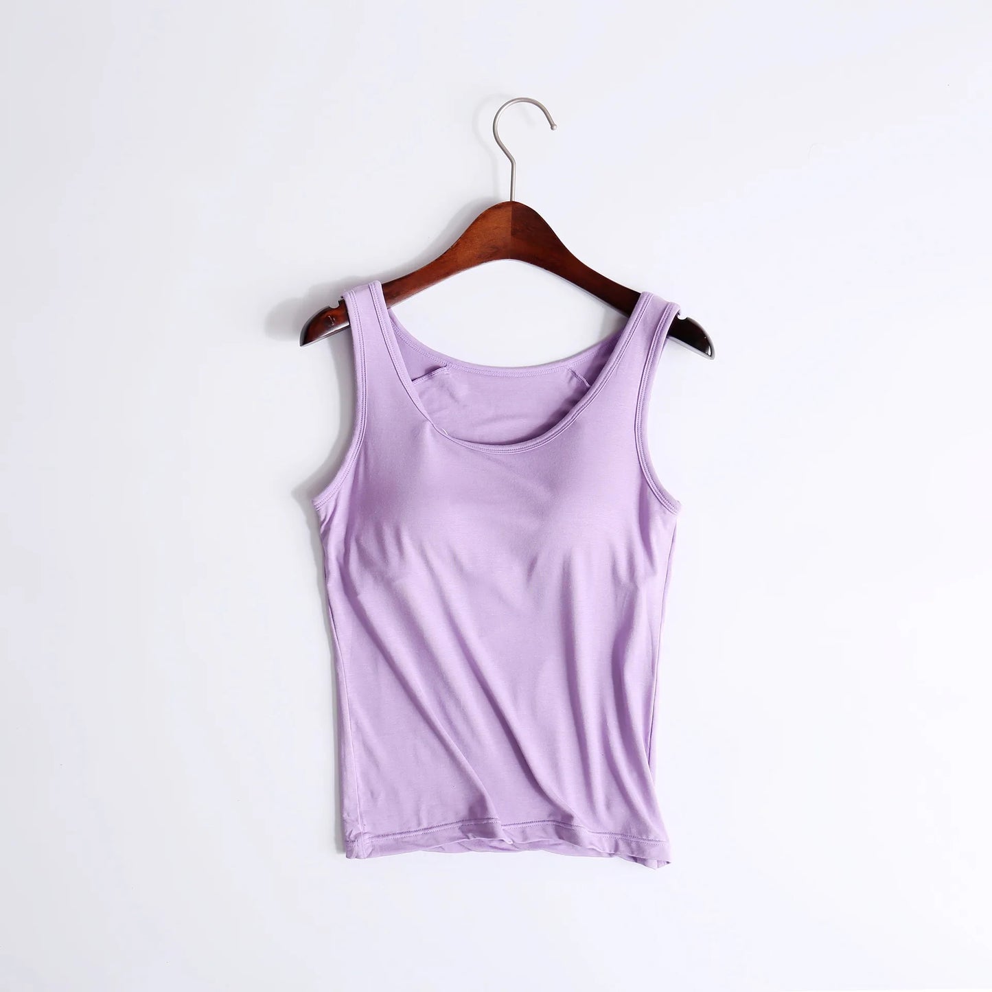 Built In Bra Tank Top Soft and Lightweight