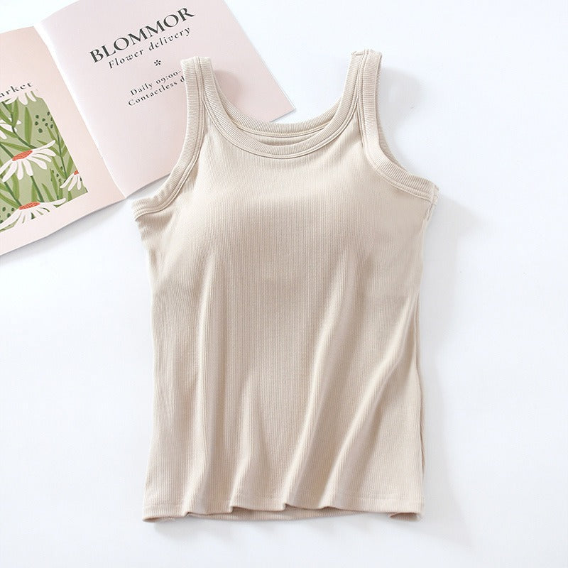 Tops mit integriertem BH Tank Top