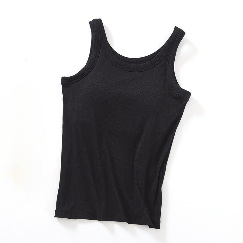 Tops mit integriertem BH Tank Top