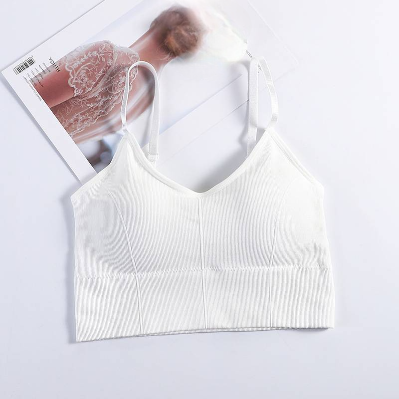 Crop Top Sport-BH mit Trägern